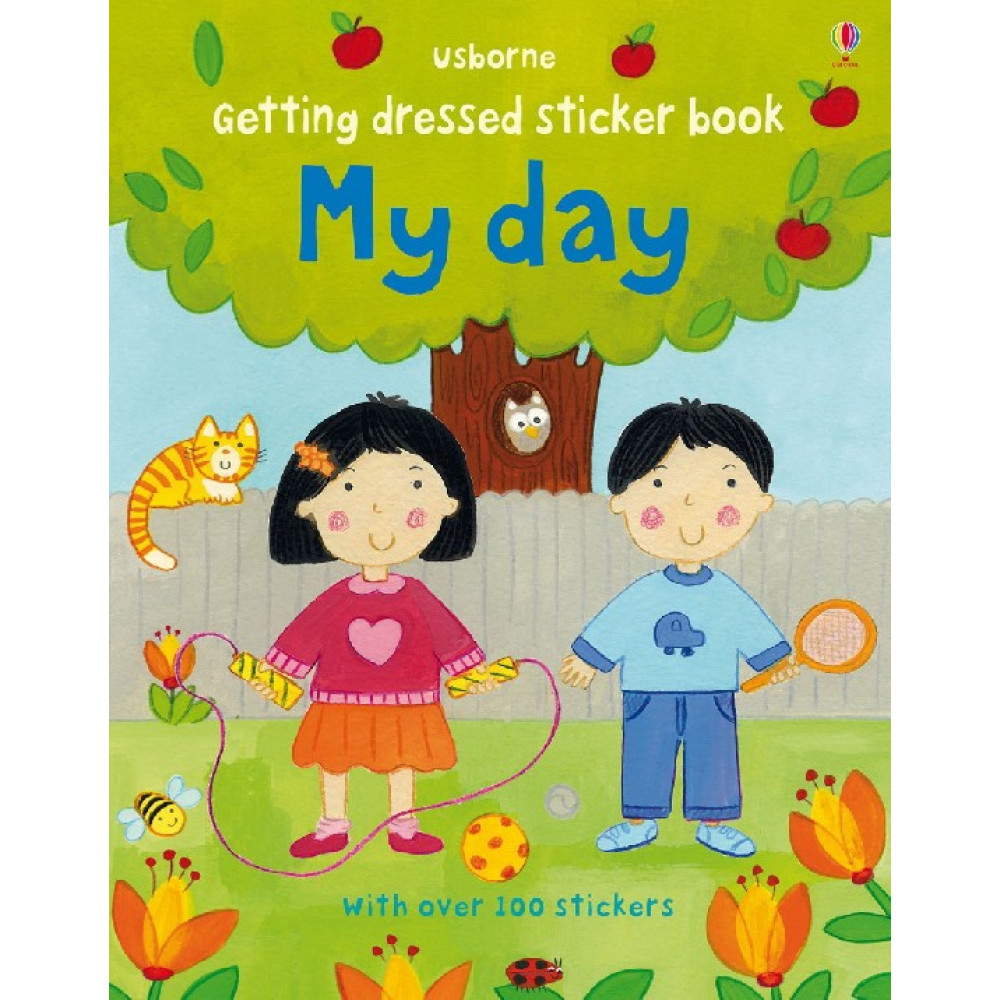 Getting Dressed Sticker Book My Day 