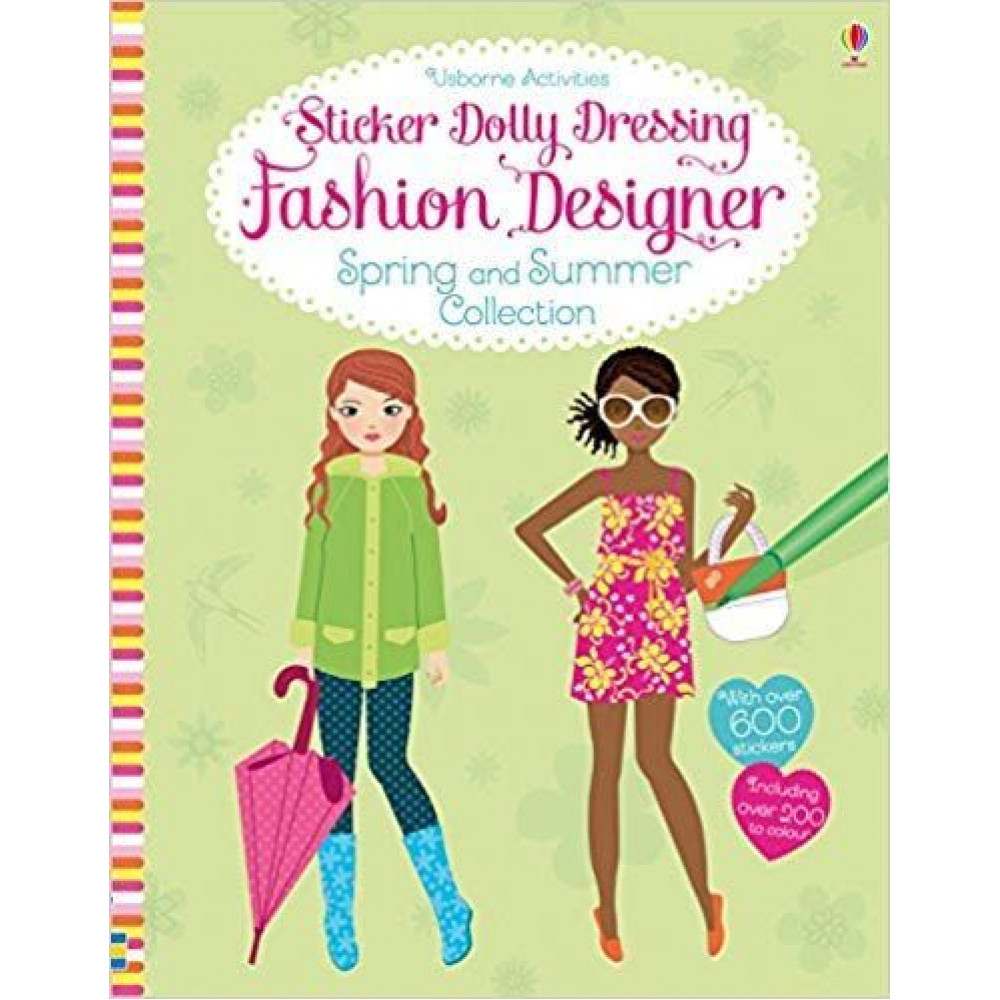 Sticker Dolly Dressing Fashion Designer Spring and Summer Collection 