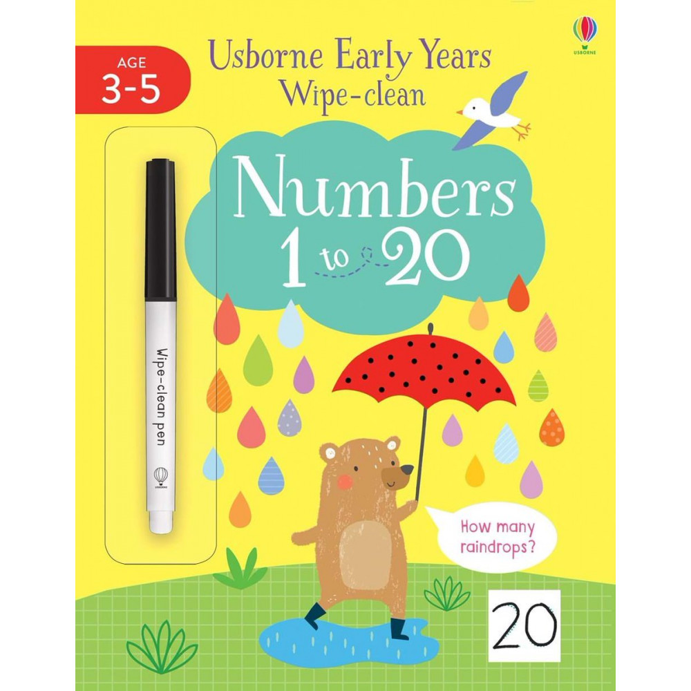 Wipe-Clean Numbers 1-20 