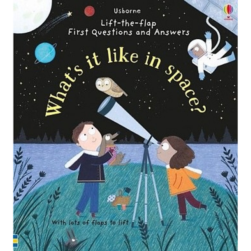 Lift-the-Flap First Questions and Answers: What's it Like in Space? 