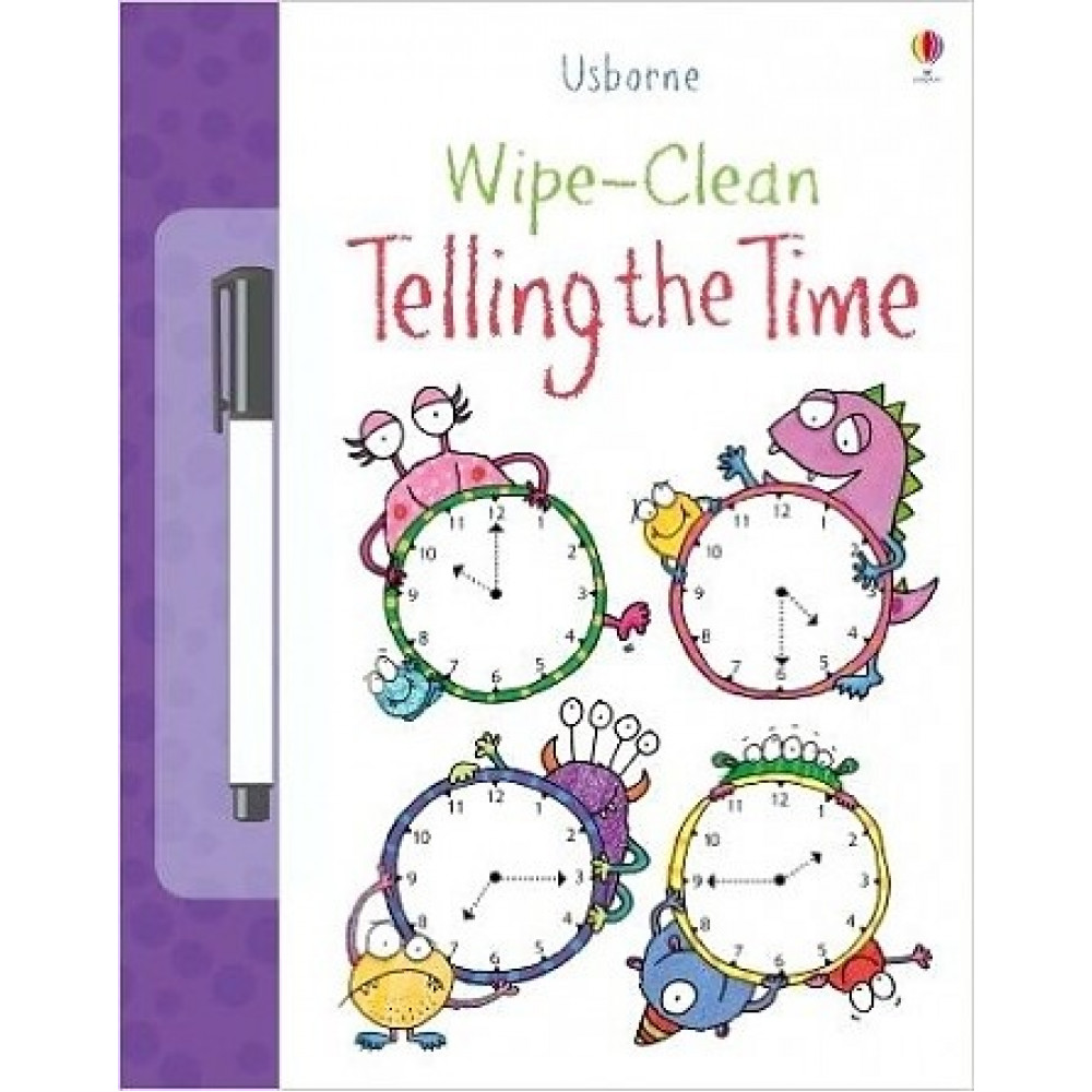Wipe-Clean Telling Time 