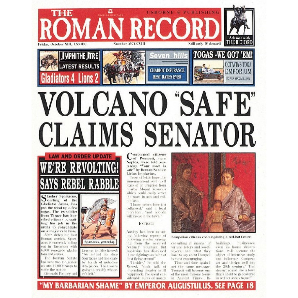 Newspaper Histories The Roman Record 