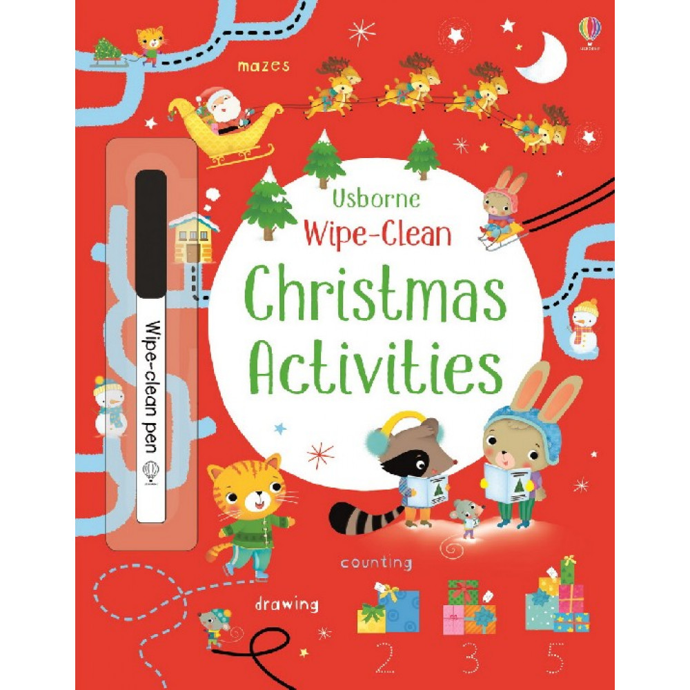 Wipe-Clean Christmas Activities 