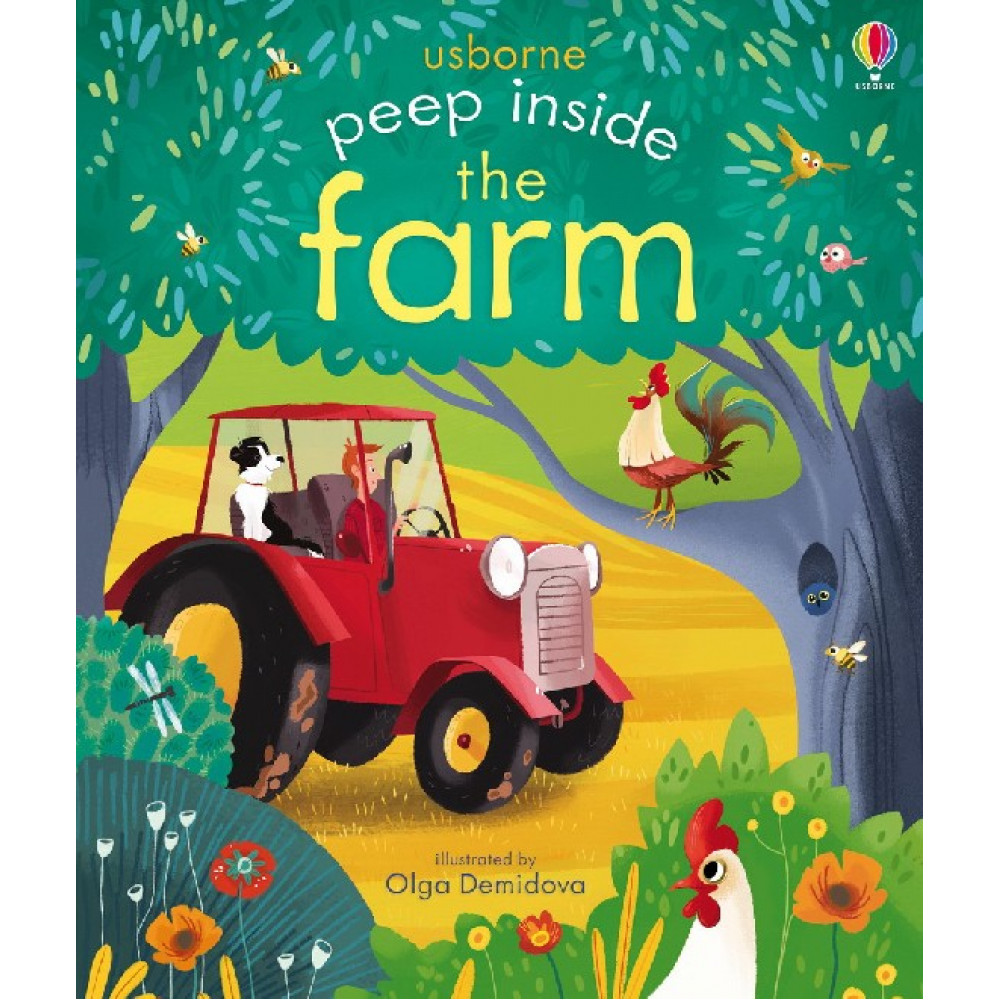 Peep Inside Farm Board Book 