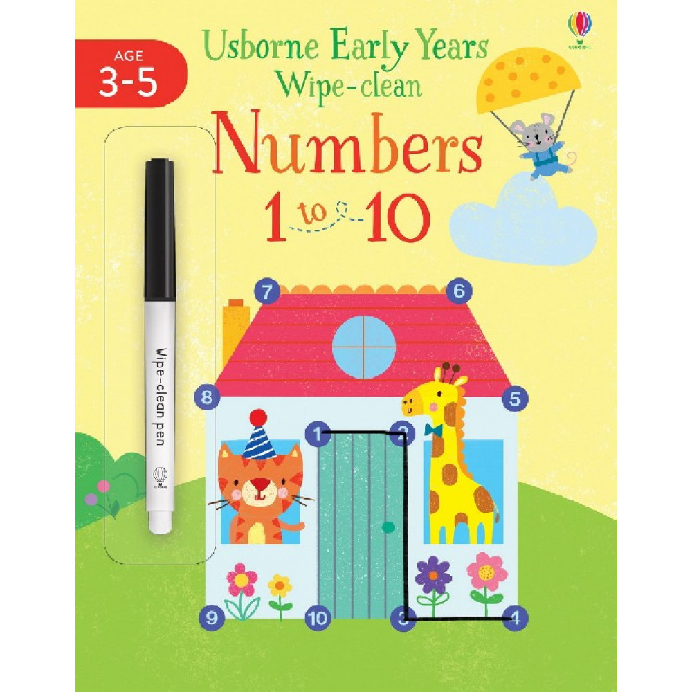 Wipe-Clean Numbers 1 to 10 