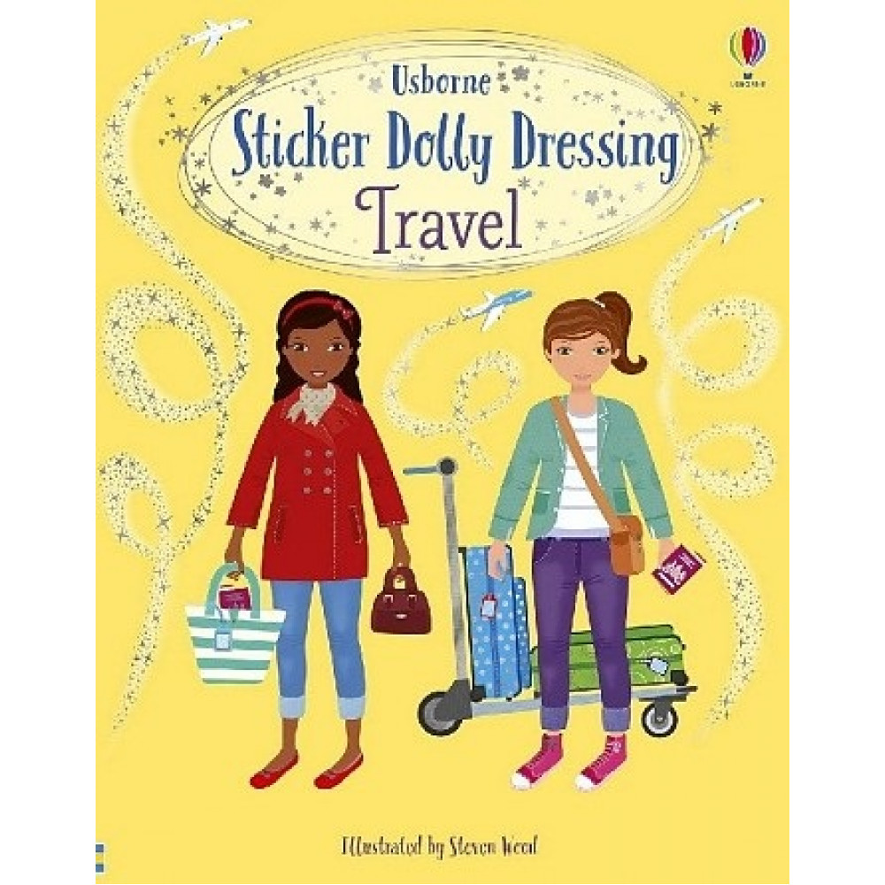 Sticker Dolly Dressing Travel 