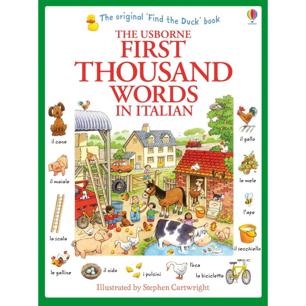 The Usborne First Thousand Words in Italian 