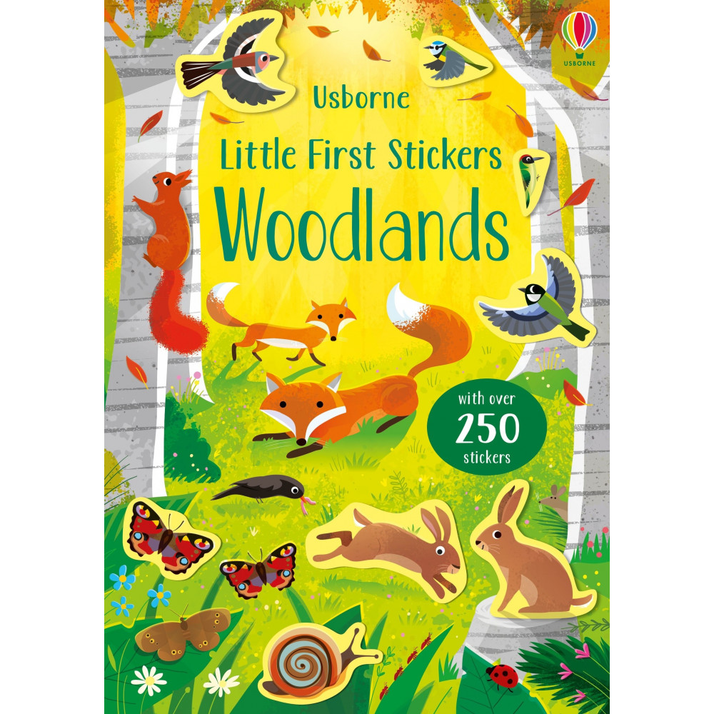 Usborne Little First Stickers Woodlands 