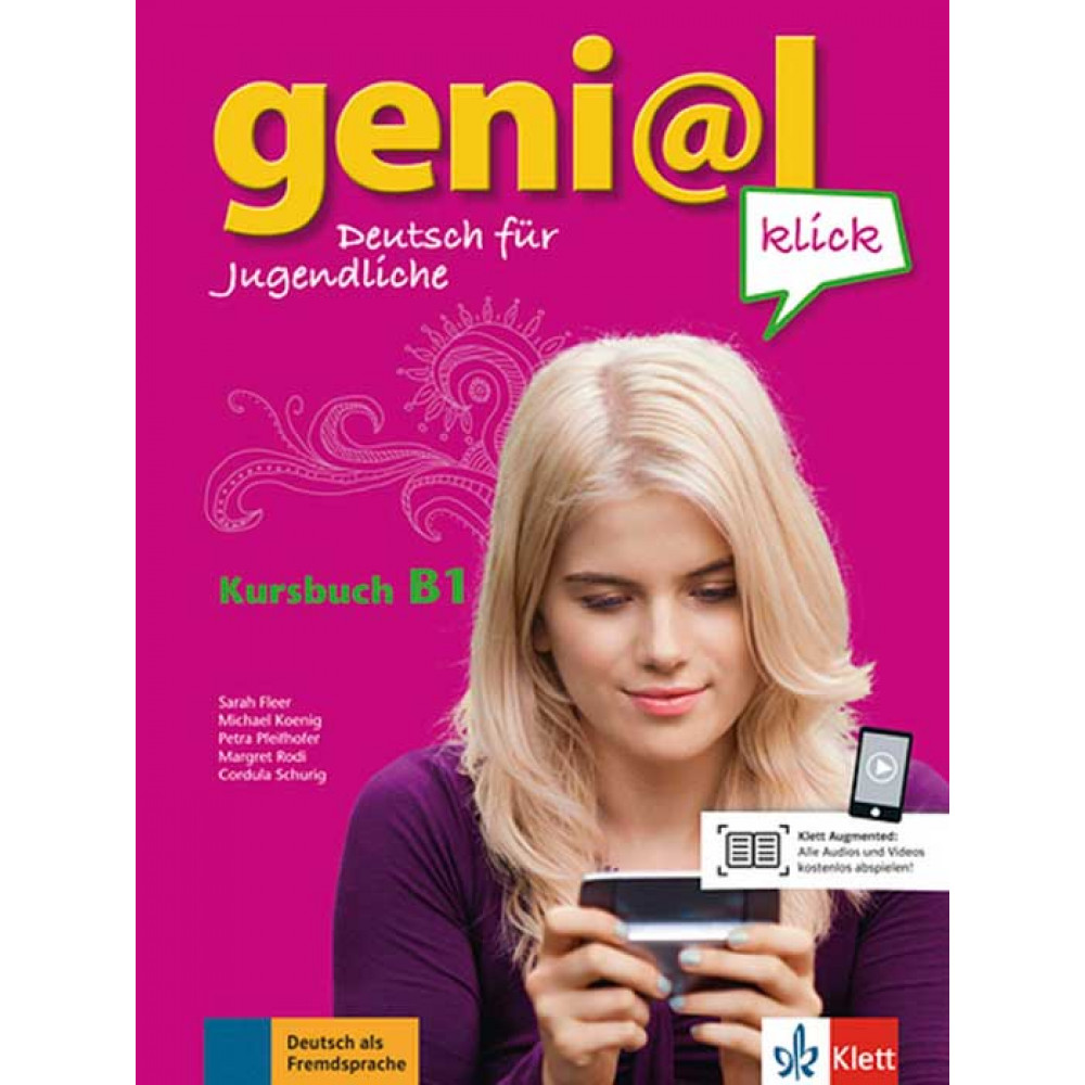 Geni@l klick B1. Kursbuch mit 2 Audio-CDs 