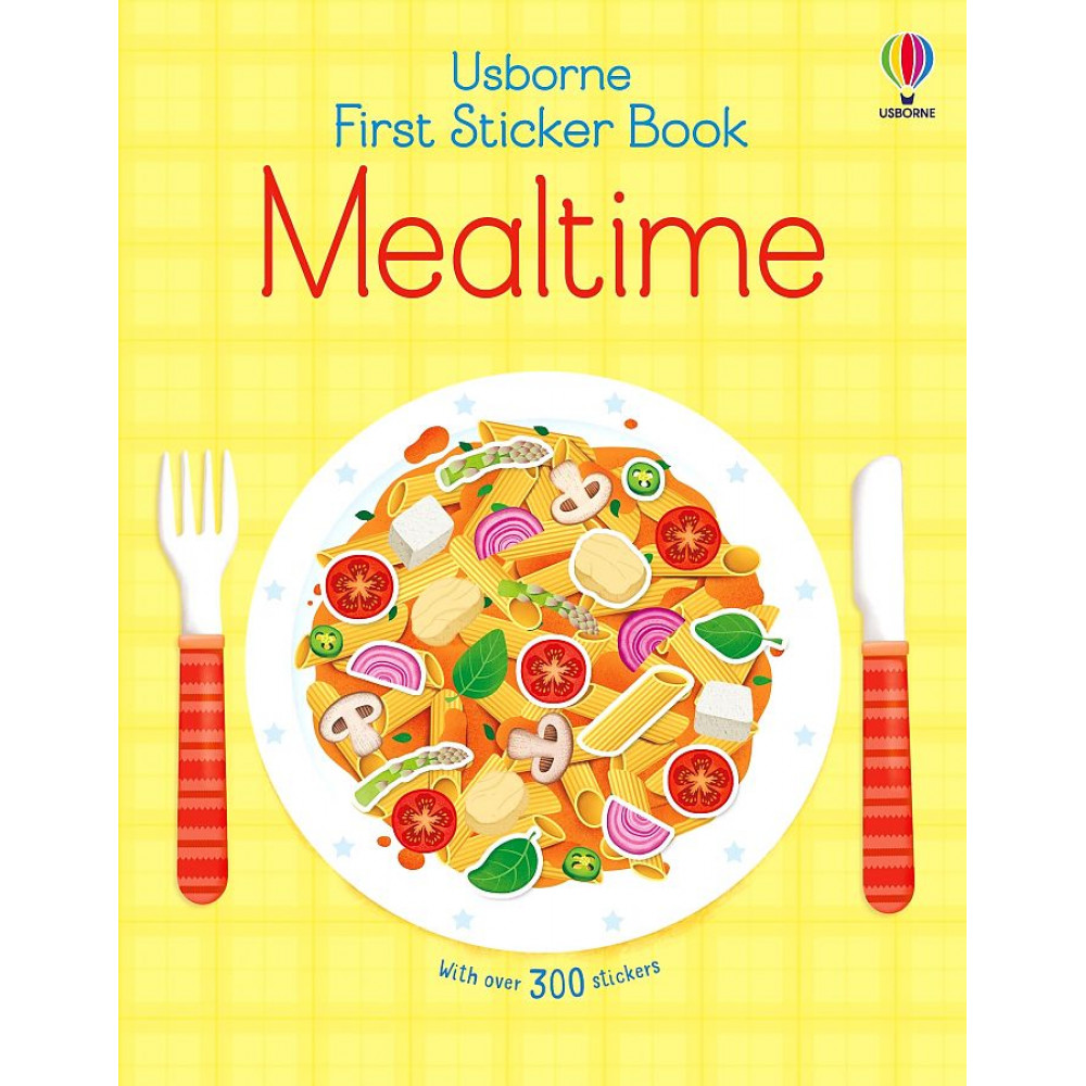 First Sticker Book Mealtime 