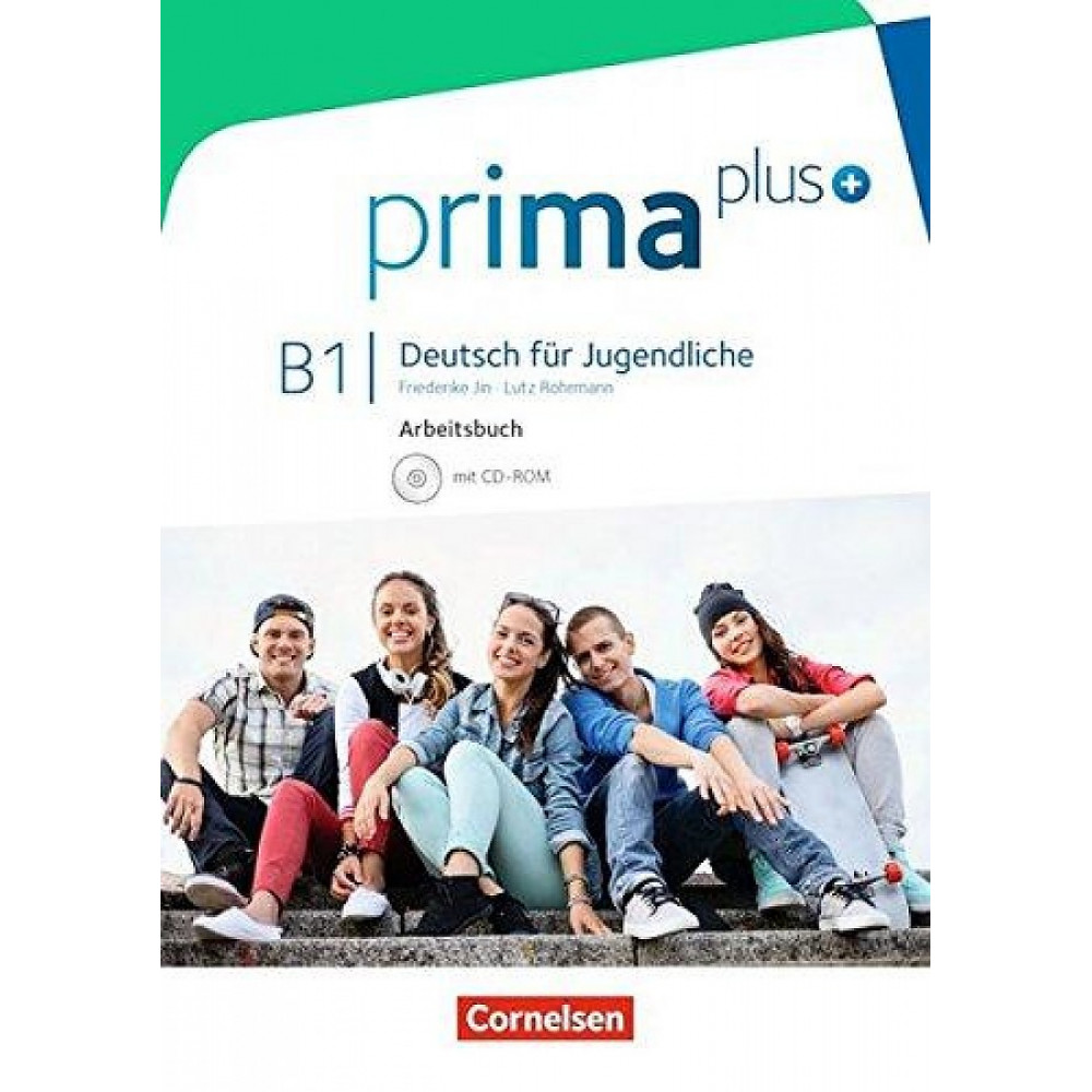 Prima plus B1. Arbeitsbuch mit CD-ROM 
