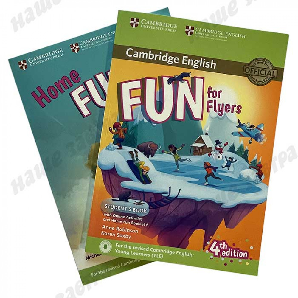 Fun for Flyers  (4 Edition) Student's Book + Online Activities + Audio + Home Fun Booklet 6 