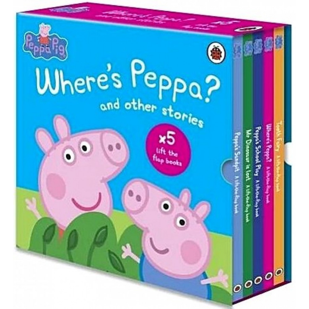 Peppa Pig: Lift the Flap Collection (5-book set) 
