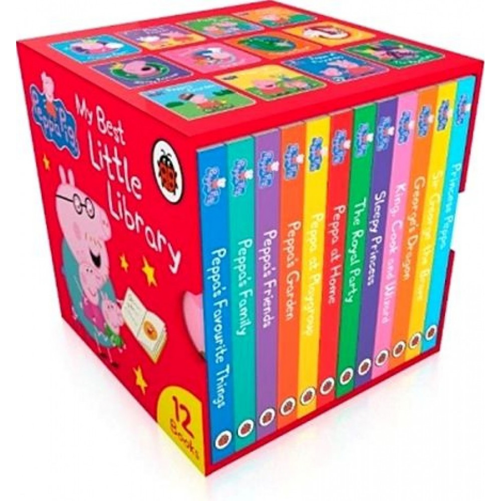 Peppa Pig: My Best Little Library (12-board book box) 