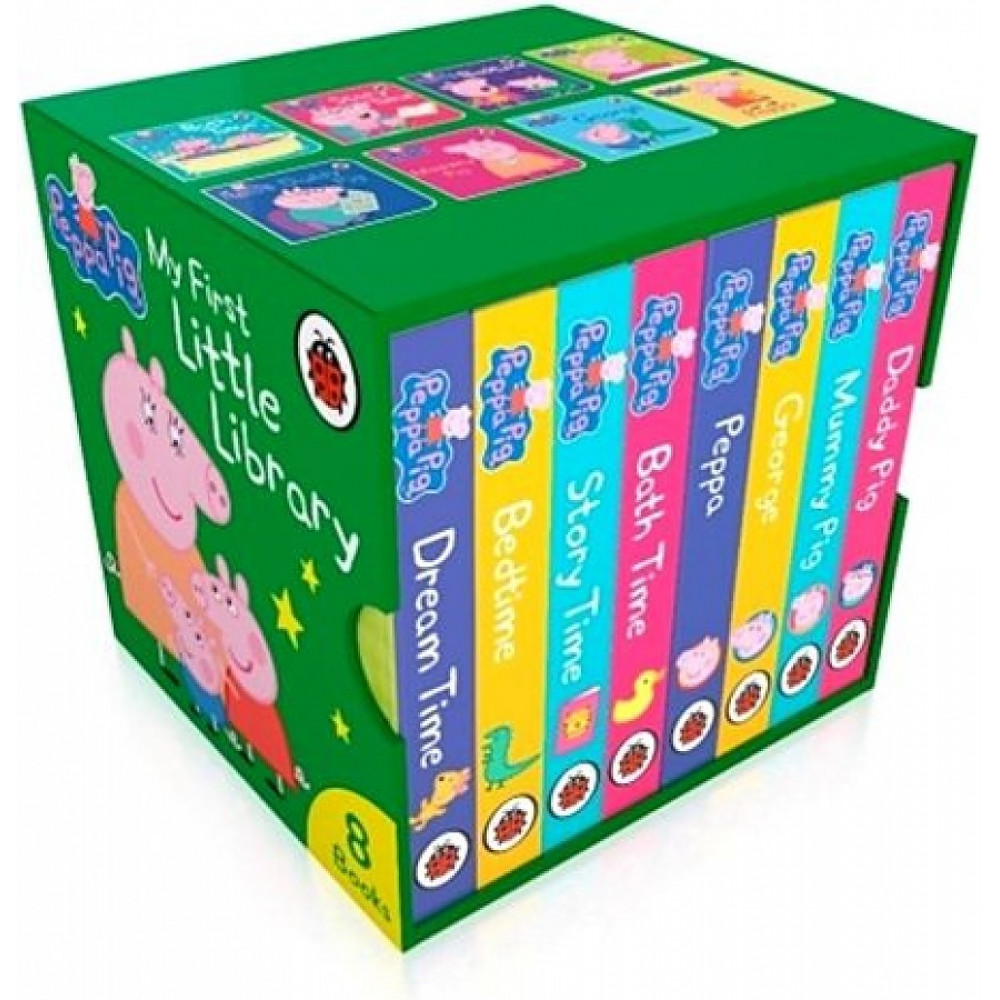 Peppa Pig: Peppa: My First Little Library (8-board book box) 