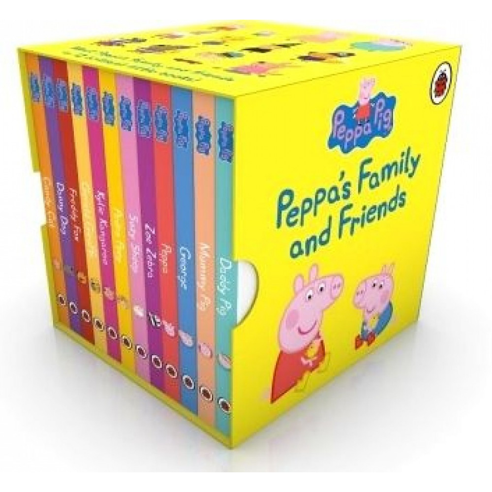 Peppa's Family and Friends (12-board book set) 