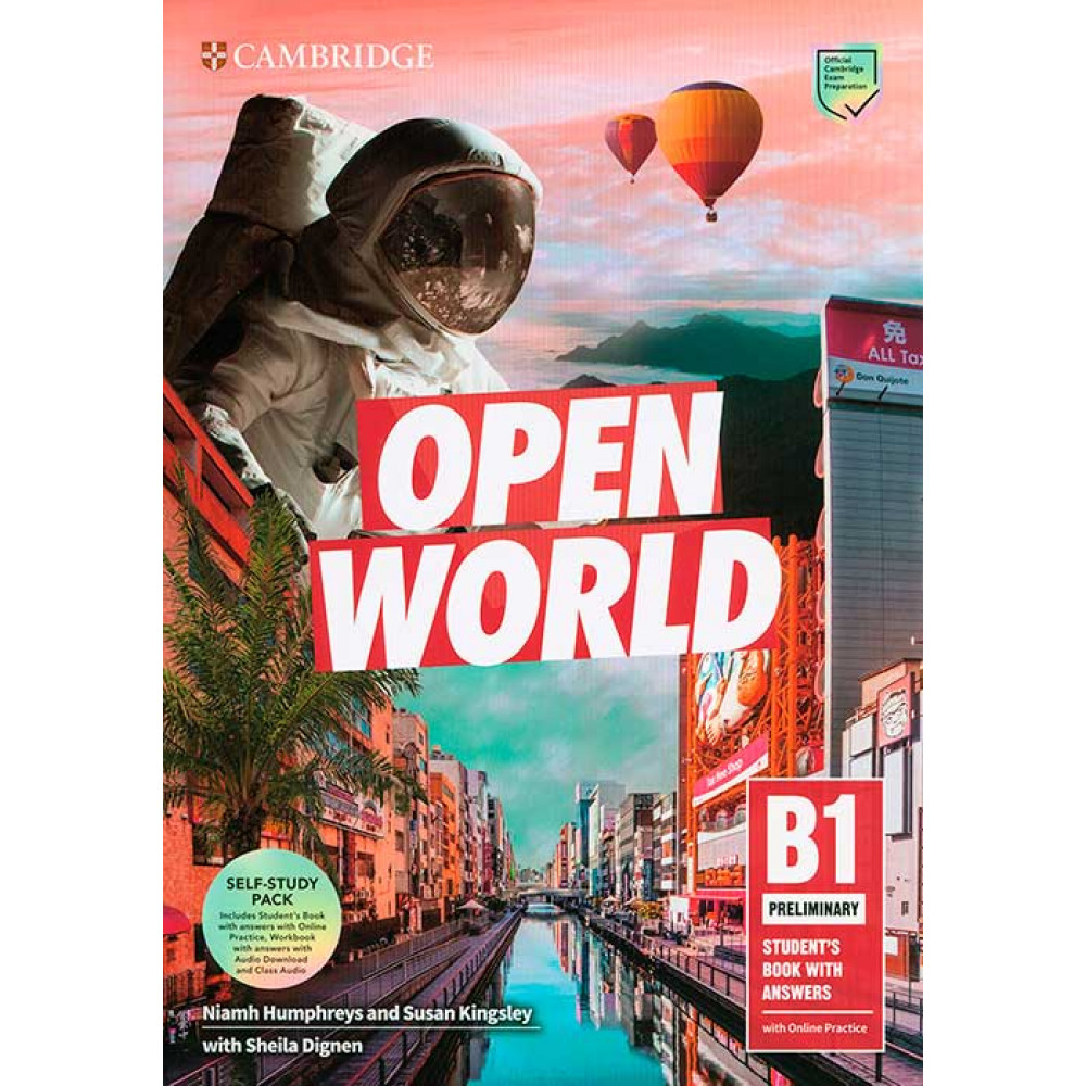 Open World. B1 Preliminary. Student's Book Pack without Answers. Student's Book without Answers + Online Practice + Workbook without Answers with Audio Download 