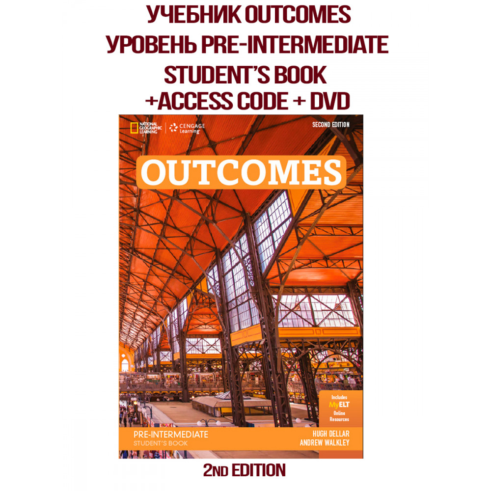 Outcomes (2nd Edition). Pre-Intermediate. Student's Book + DVD