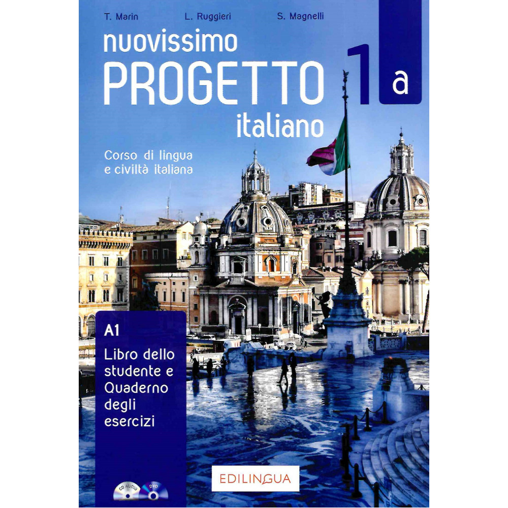 Nuovissimo Progetto italiano 1A. Libro (+ Quaderno + Audio CD + DVD) 
