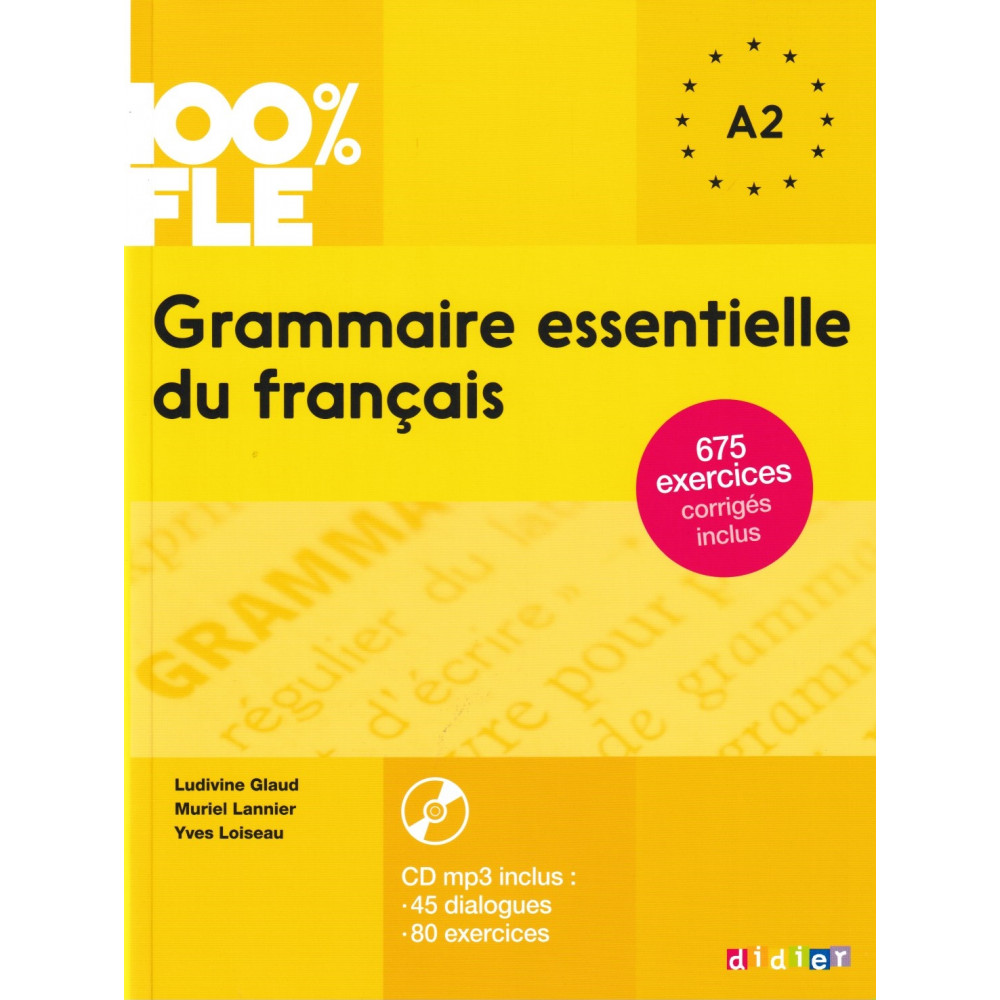 Grammaire essentielle du francais niv. A2 - Livre + CD 