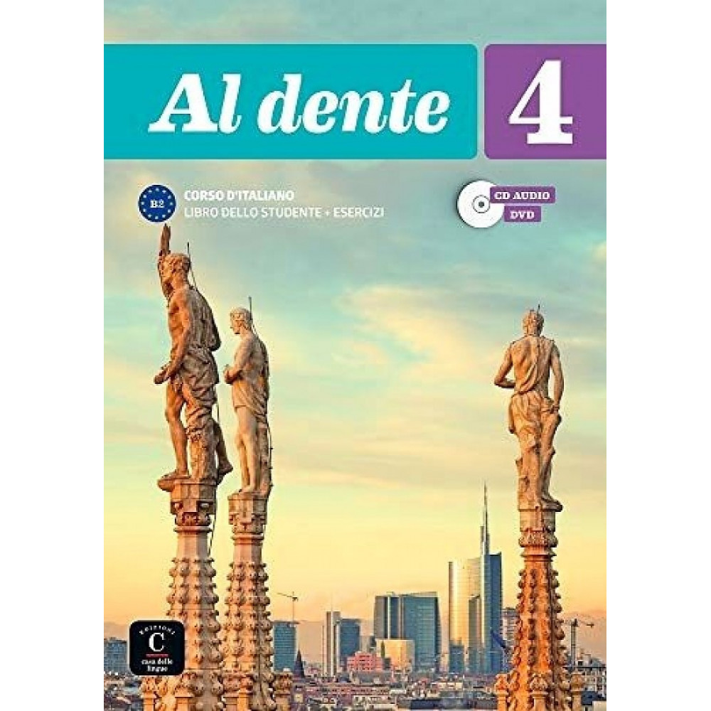 Al dente 4. Libro dello studente + Esercizi + CD audio + DVD 