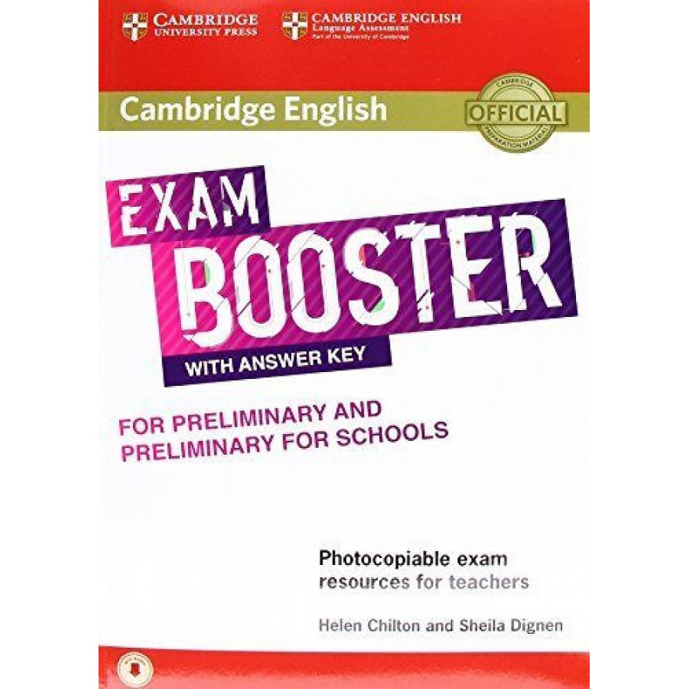 Cambridge English Exam Booster for Preliminary and Preliminary for Schools with Answer Key with Audio 