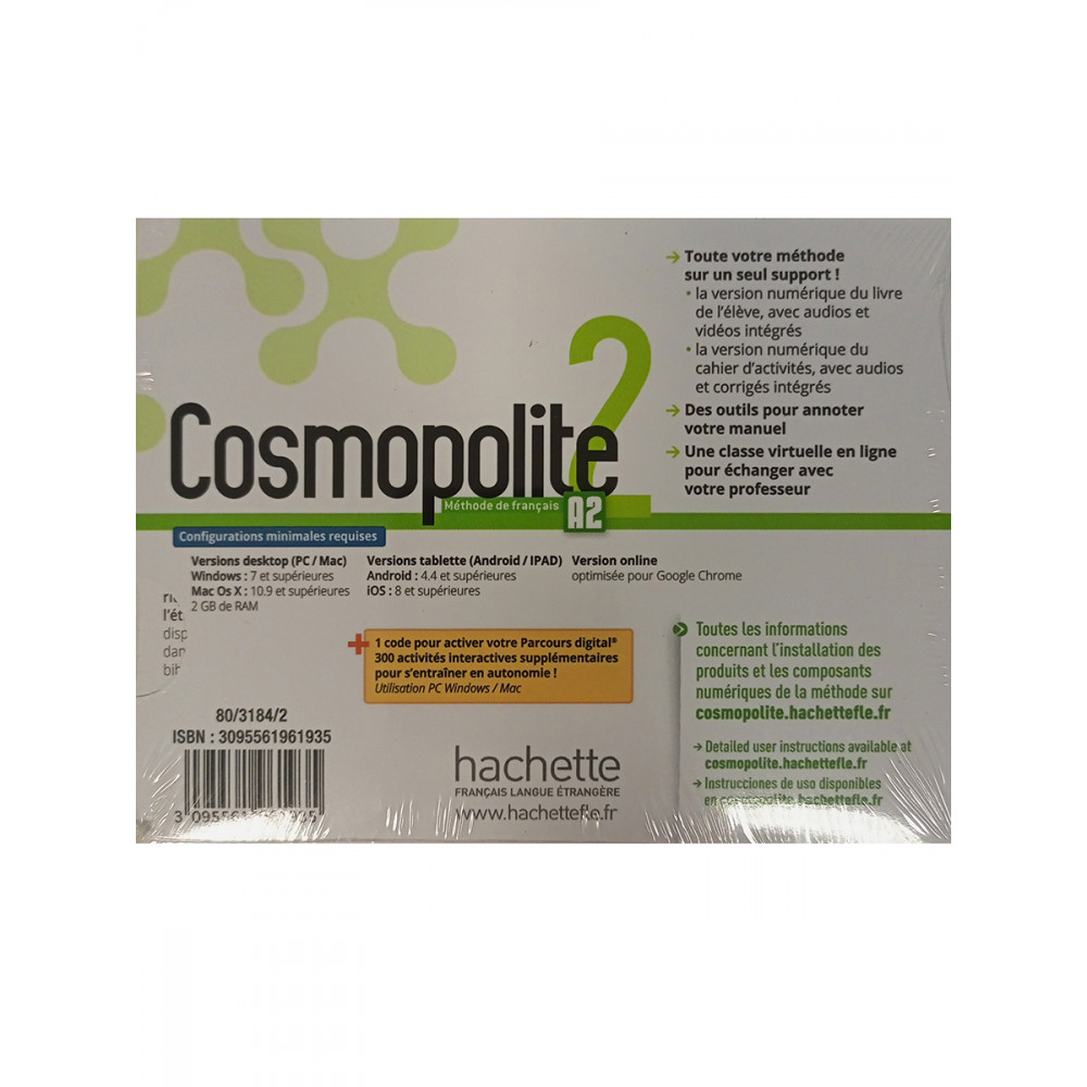 Cosmopolite 2 : MN eleve - Carte 
