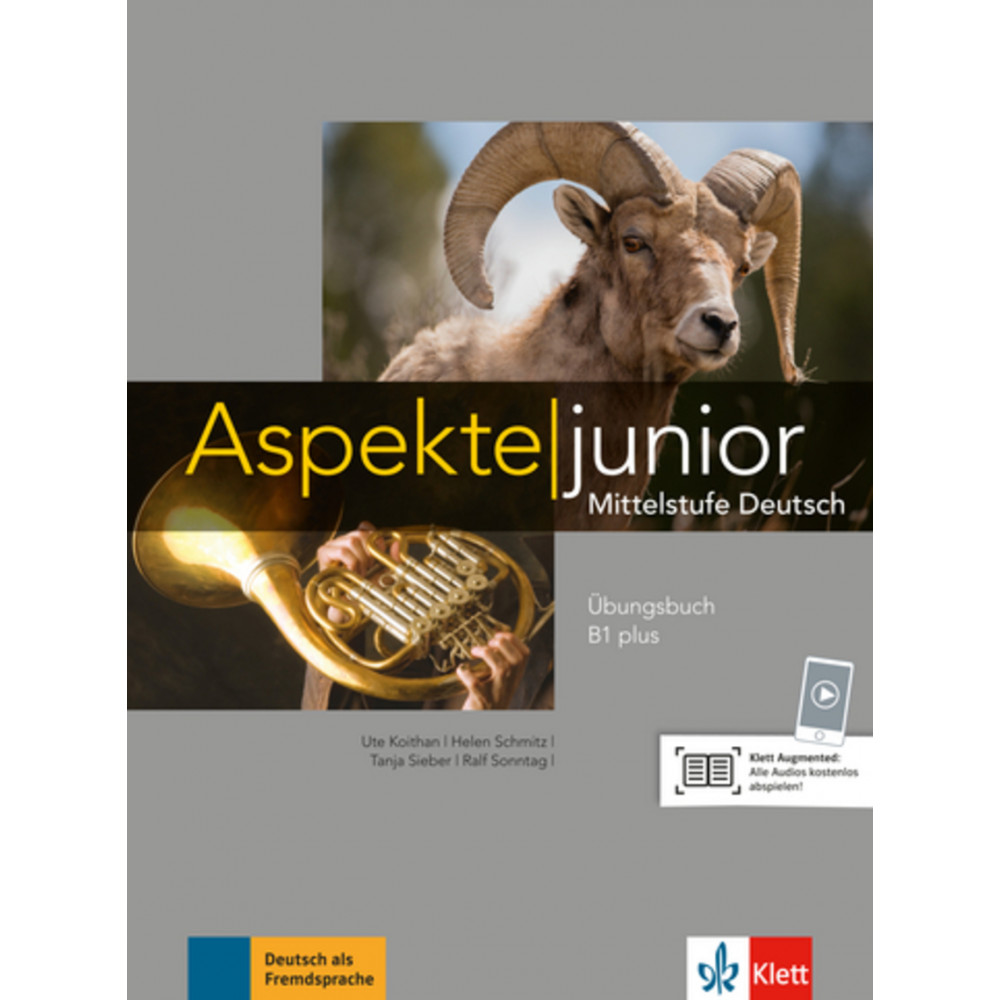 Aspekte junior. B1 plus. Ubungsbuch mit Audio-Dateien zum Download 