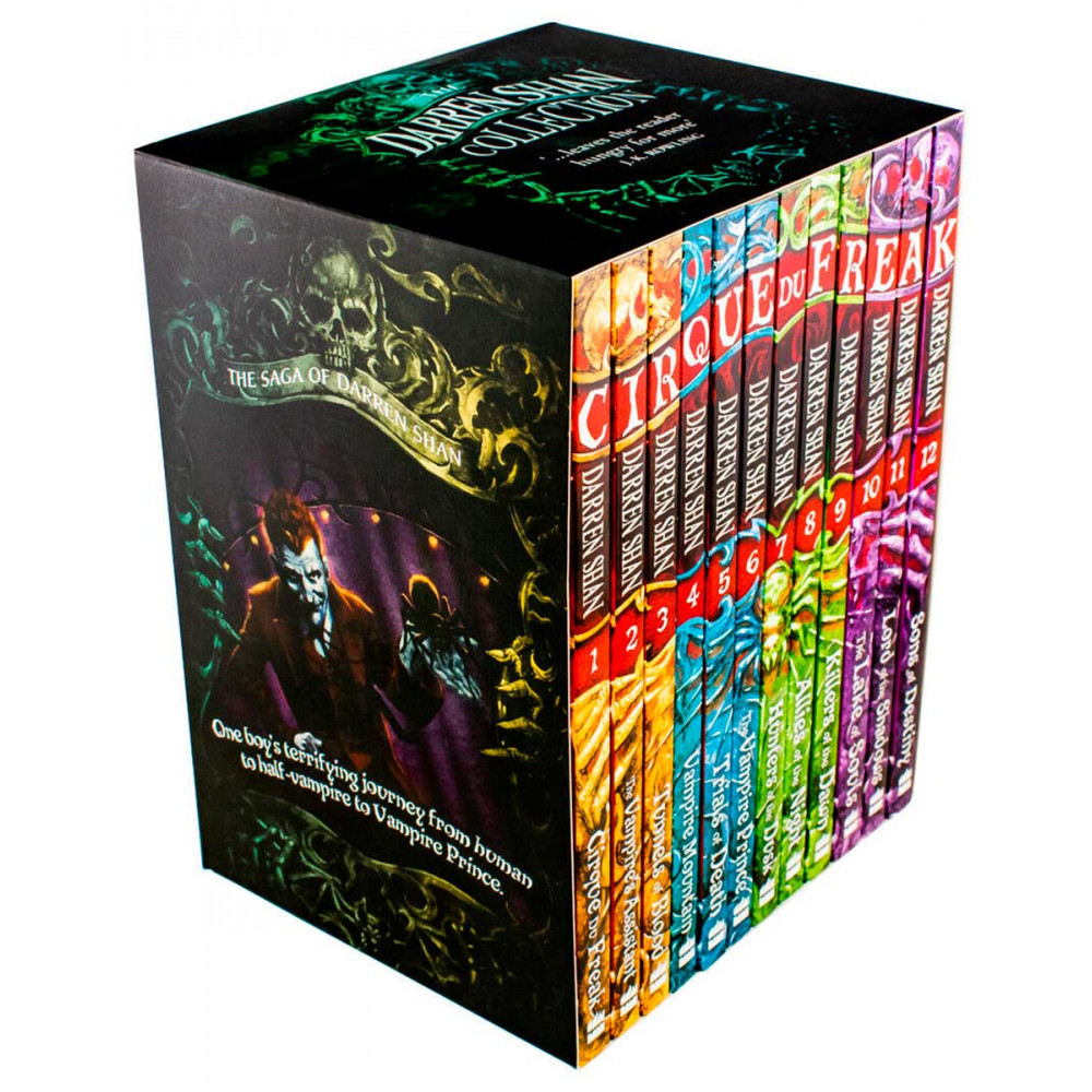 The Saga of Darren Shan: 12 Book Collection Cirque du Freak 