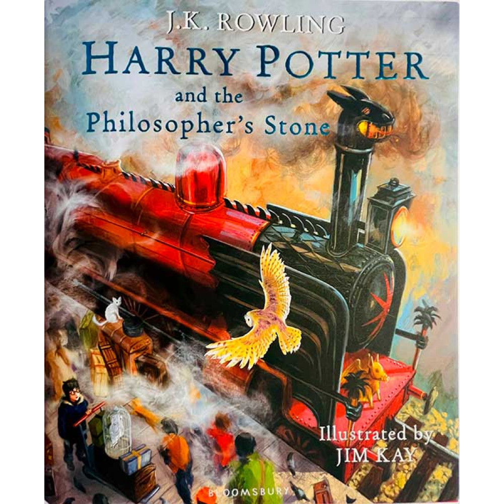 Harry Potter and the Philosopher's Stone (illustrated ed) – Hardback 